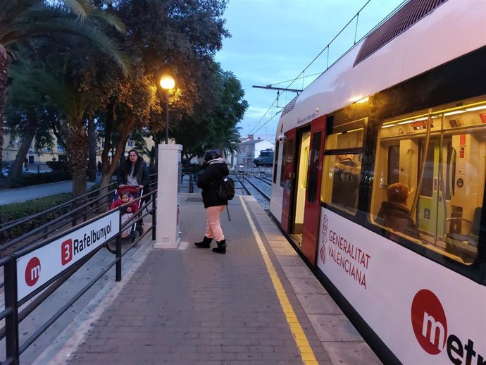 Estación de Rafelbunyol de Metrovalencia