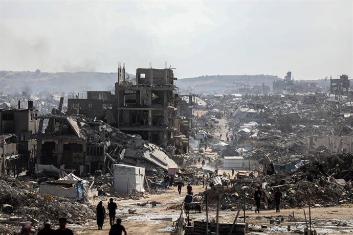 Imagen de archivo de Gaza bajo el alto el fuego 