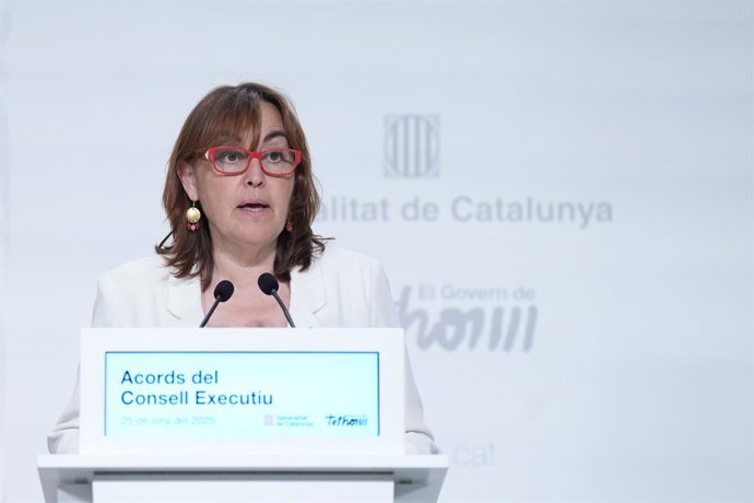 Archivo - Arxivo - L'onsellera de Territori, Habitatge i Transició Ecològica de la Generalitat, Sílvia Paneque