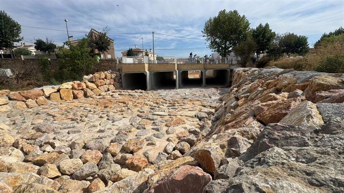Archivo - Nuevo puente de Siete Aguas (Valencia) reconstruido tras la dana.
