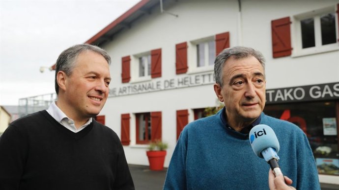 El presidente del EBB del PNV, Aitor Esteban