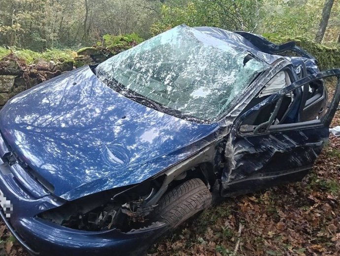 Vehículo del accidente.