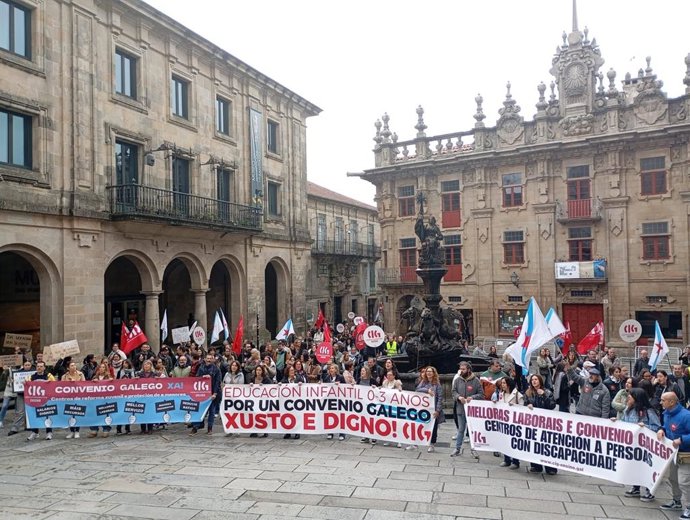 Manifestación CIG-Ensino
