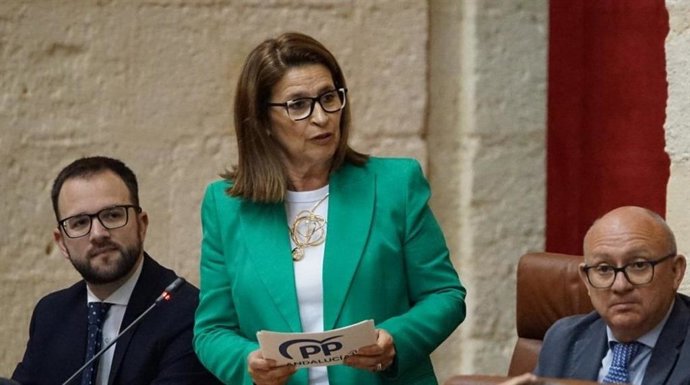 La parlamentaria andaluza del Partido Popular de Jaén, Lola Martín, en una imagen de archivo