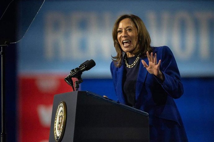 Archivo - La exvicepresidenta de EEUU, Kamala Harris 