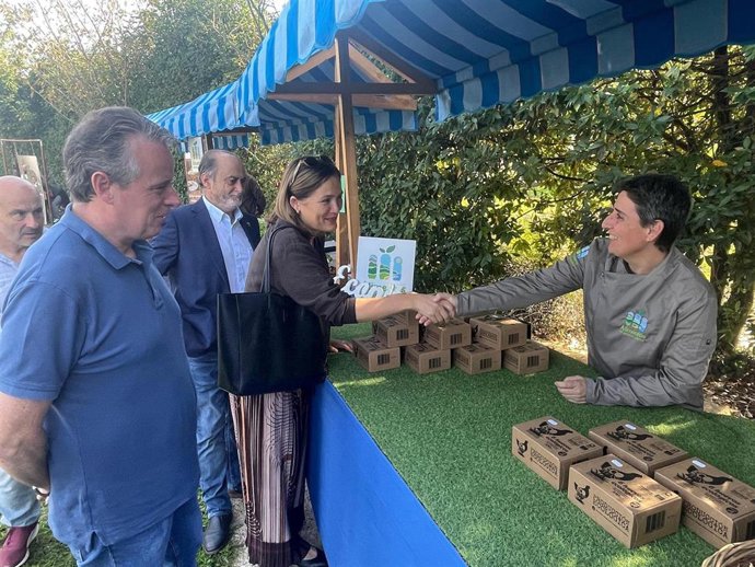 Mercado del Paraíso Natural de producción ecológica.