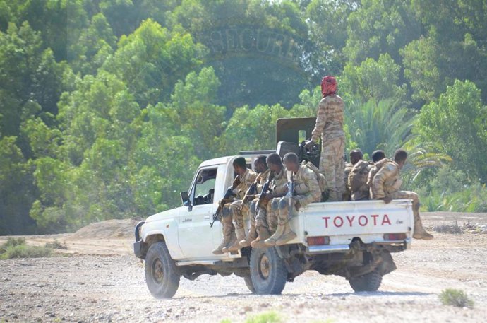 Imagen de archivo de las fuerzas de seguridad de Puntlandia
