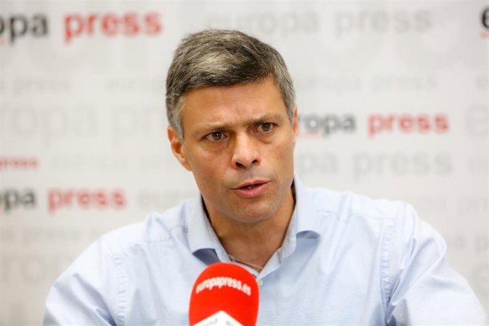 Archivo - Leopoldo López, dirigente opositor venezolano