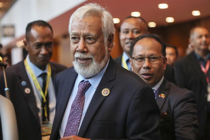 Archivo - El primer ministro de Timor Oriental, Xanana Gusmao.