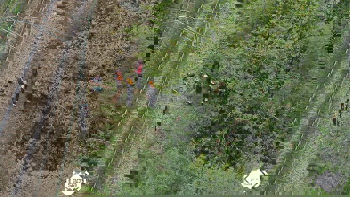 Imagenes cedidas por Bomberos del SEPA de la búsqueda del desparecido.