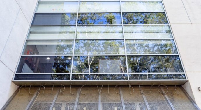 Imagen del centro cívico del Besòs y el Maresme