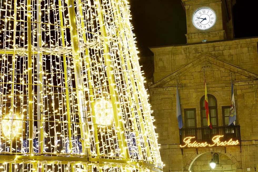 Archivo - Navidad en Avilés.