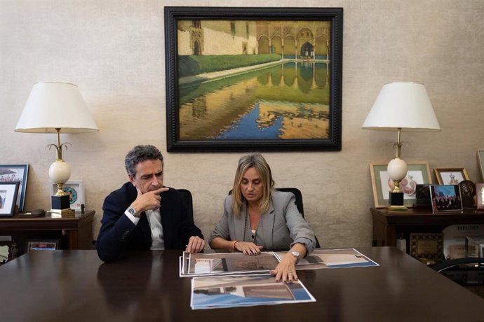 La alcaldesa de Granada, Marifrán Carazo, desarrolla el Proyecto de Puesta en Valor del Conjunto Arqueológico de los Mondragones.