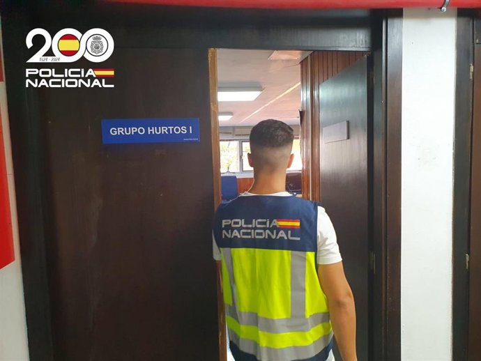 Un agente de la Policía Nacional. Recurso.