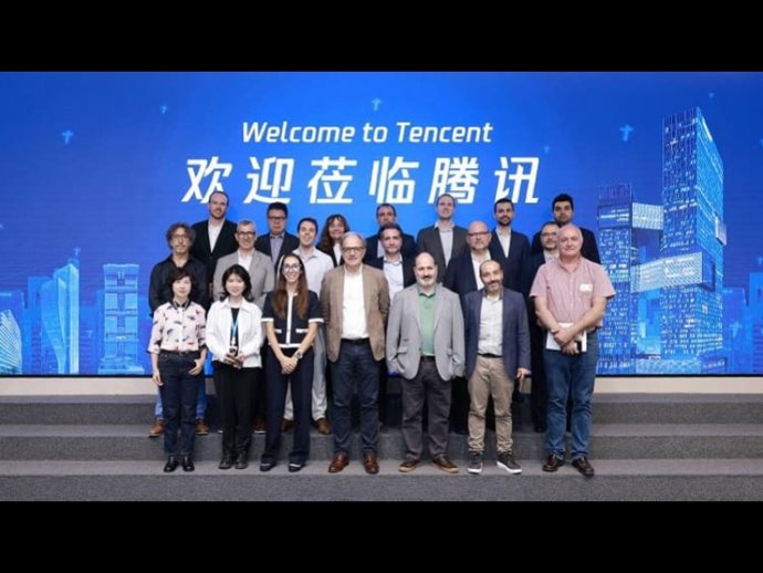 Imagen de la delegación que ha viajado a China para conocer el ecosistema de industria 4.0