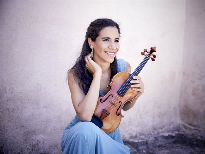 Archivo - La violinista Ana María Valderrama