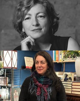 Las poetas Charo Guarino (arriba) y Regla Pietro