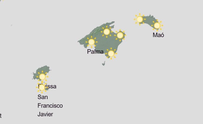El tiempo hoy, lunes 27 de octubre, en Baleares.