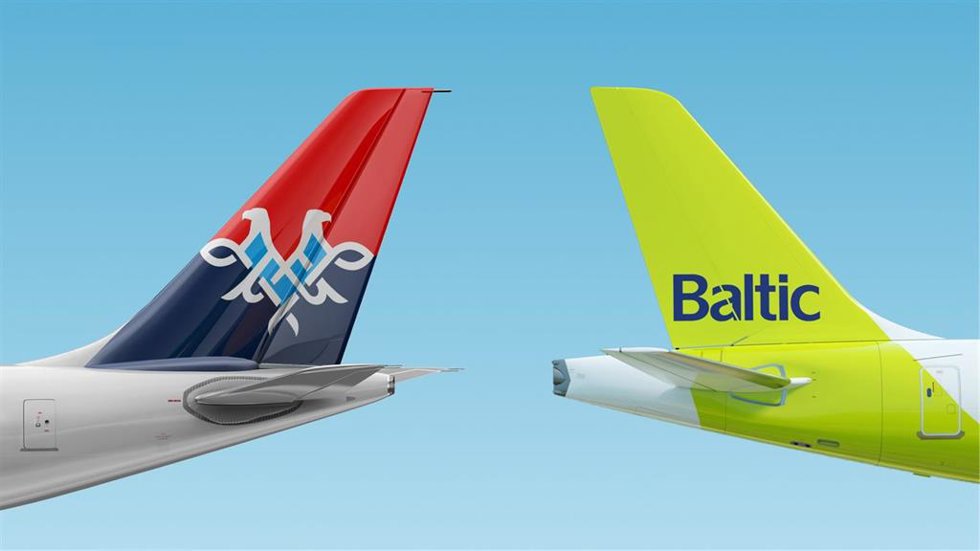 Air Serbia y airBaltic anuncian la ampliación de su acuerdo de cooperación.