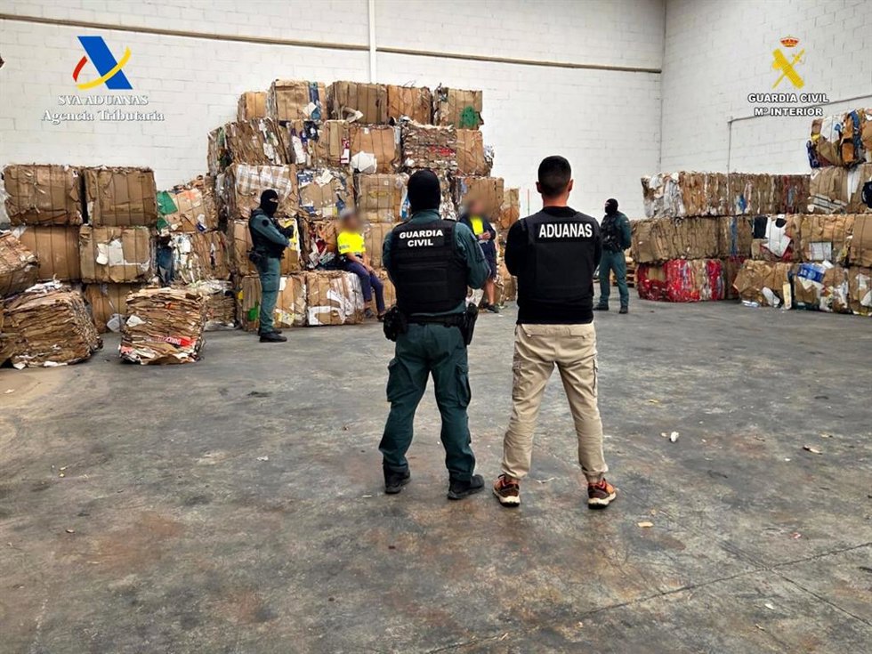 Incautación de 3,2 toneladas de hachís en la provincia de Granada