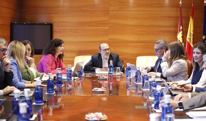 Reunión de la Junta de Portavoces de las Cortes de Castilla-La Mancha.