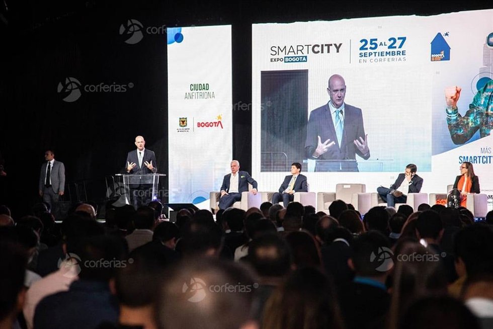 Edición anterior de Smart City Expo en Colombia.
