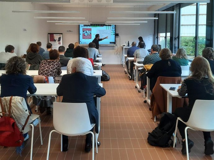 Un momento de la sesión informativa