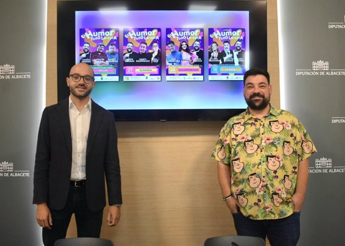 Presentación del festival de comedia 'El Humor todo Lo-cura'.