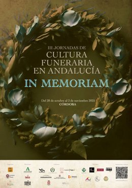 Cartel de las 'III Jornadas de Cultura Funeraria de Andalucía'.