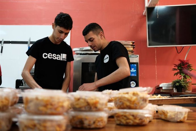 Imagen de voluntarios.