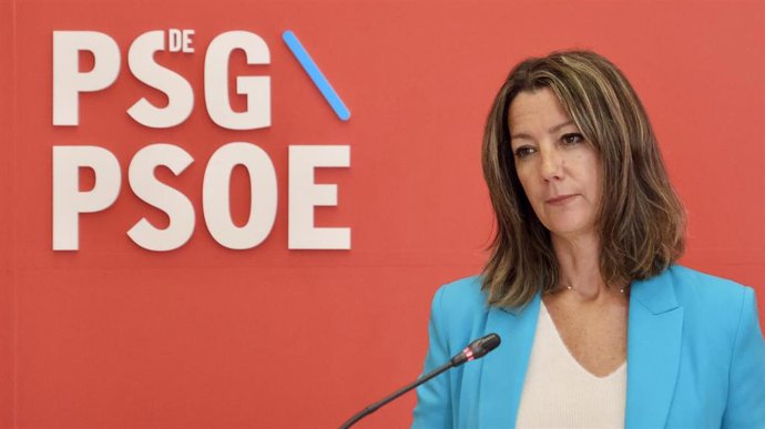La viceportavoz segunda del Grupo Parlamentario Socialista y secretaria de Organización do PSdeG, Lara Méndez,