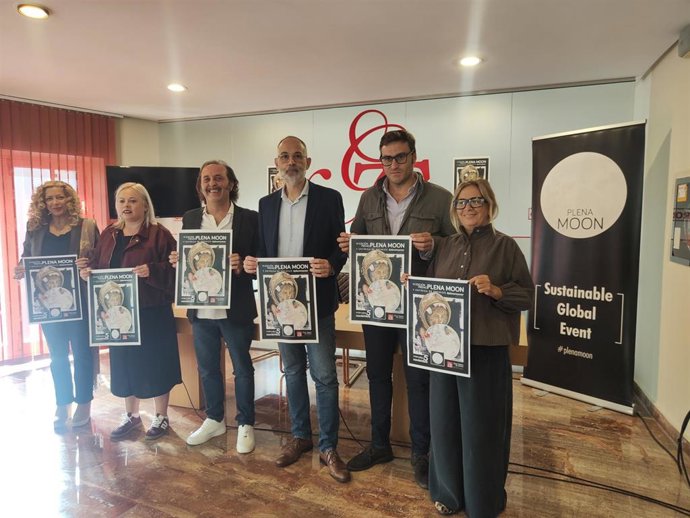Presentación de los VI Premio Plena Moon, que se entregan el día 5 de noviembre en el Gran Teatro de Cáceres