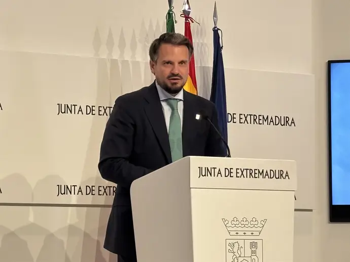 Abel Bautista en rueda de prensa