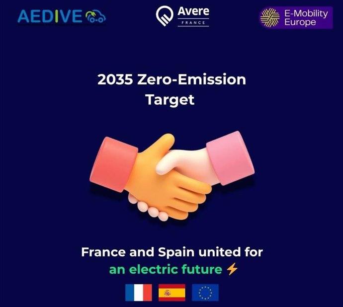 La Asociación Empresarial para el Desarrollo e Impulso de la Movilidad Eléctrica (Aedive) y su homóloga francesa Avere-France, junto con la asociación europea E-Mobility Europe