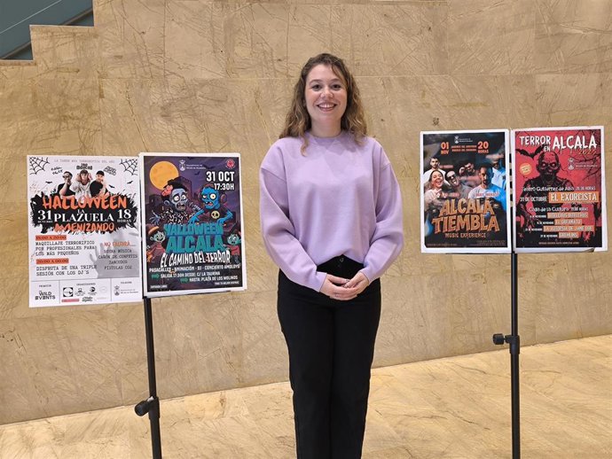 Presentación de la programación de Halloween del Ayuntamiento de Alcalá de Guadaíra.