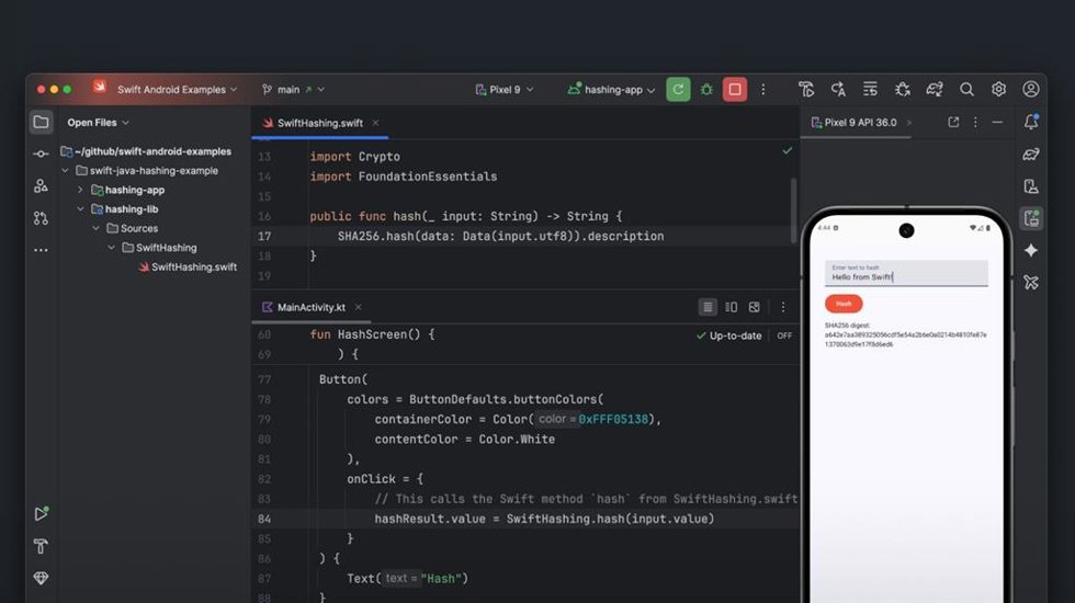 SDK de Swift para Android
