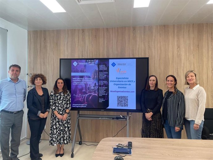 Presentan en Ibiza un nuevo máster en el sector MICE para profesionales especializados en eventos y congresos.