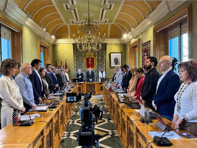 Pleno en el Ayuntamiento.