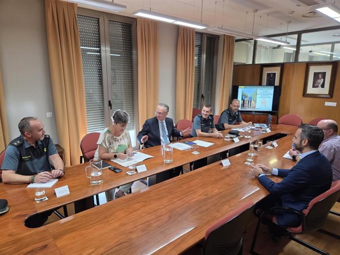 Reunión preparatoria para la campaña de la aceituna en la Delegación del Gobierno