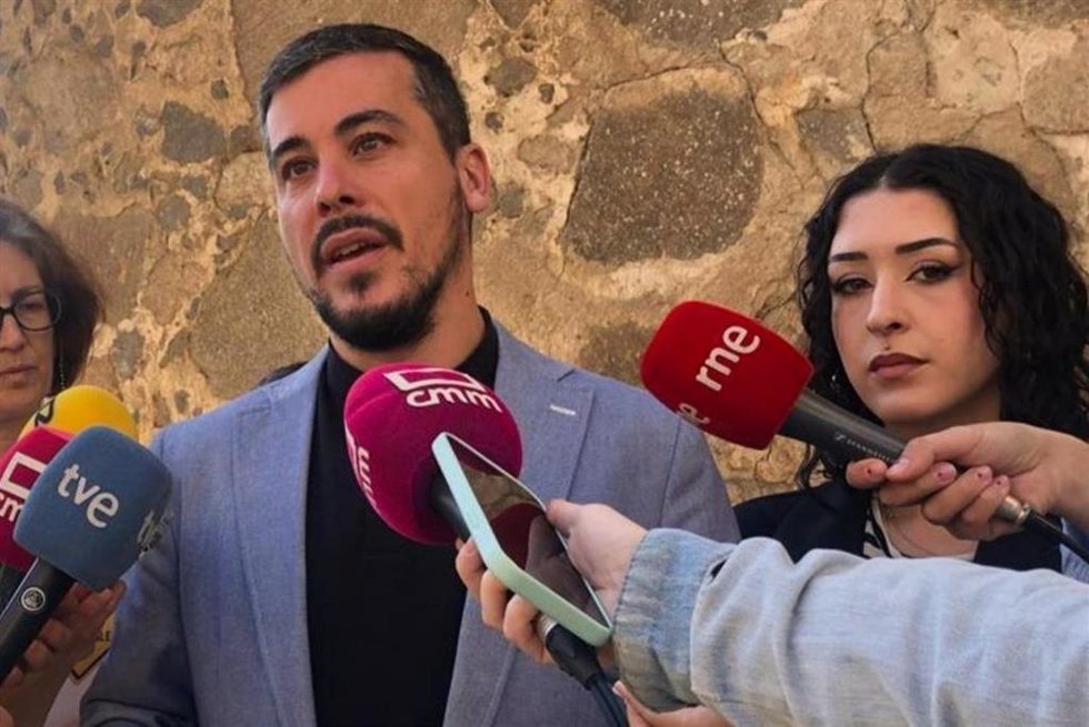 El coordinador de Podemos Castilla-La Mancha, José Luis García Gascón,