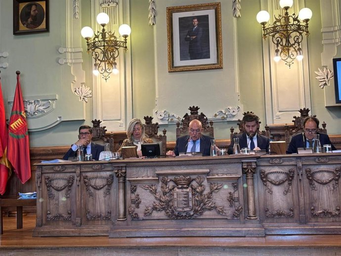 Pleno del Ayuntamiento de Valladolid.