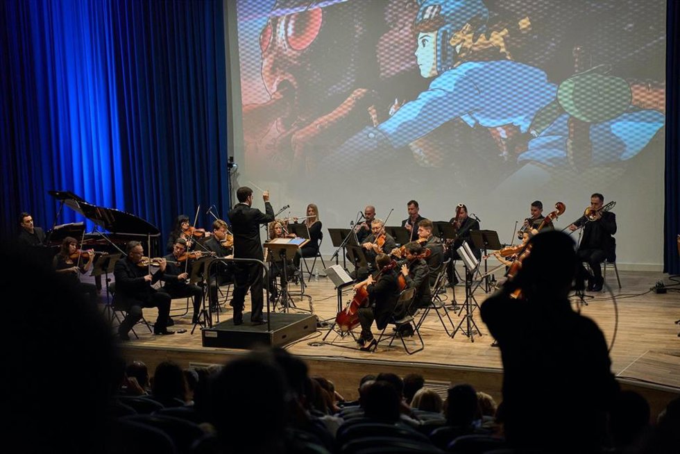 Concierto de bandas sonoras en el marco de Fancine