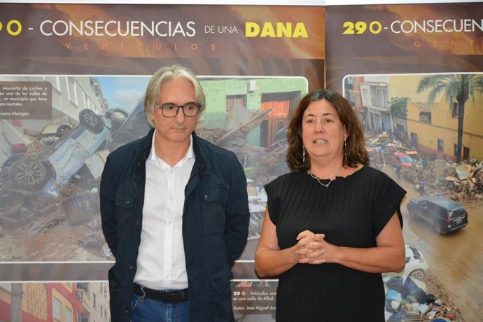 UGT PV ofrece la exposición fotográfica 'Consecuencias de una dana' con el objetivo de reconocer a las víctimas
