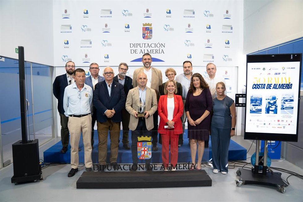 Presentación de la 50 edición del Rallye Costa de Almería.