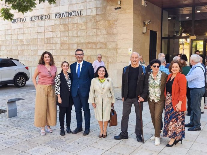 El Archivo Histórico Provincial de Málaga celebra sus 25 años en la barriada La Trinidad de la capital malagueña.