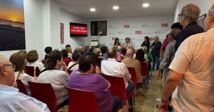 Inauguración de la nueva sede del PSOE de Ayamonte (Huelva).