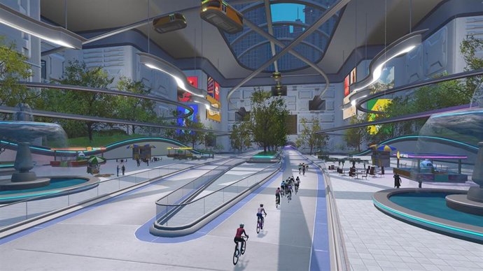 Zwift amplía los escenarios de Nueva York para los entrenamientos de ciclismo y running.