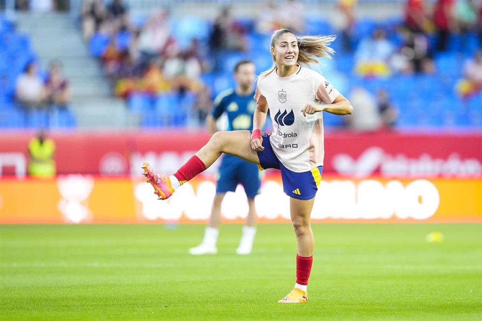 La jugadora de la selección española Laia Alexandri.