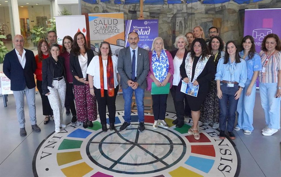 Inauguración de la XII Semana de la Salud de la Universidad de Huelva.