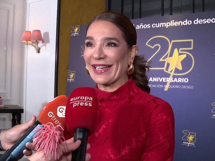 Archivo - Raquel Bollo en el 25º aniversario de la Fundación Pequeño Deseo